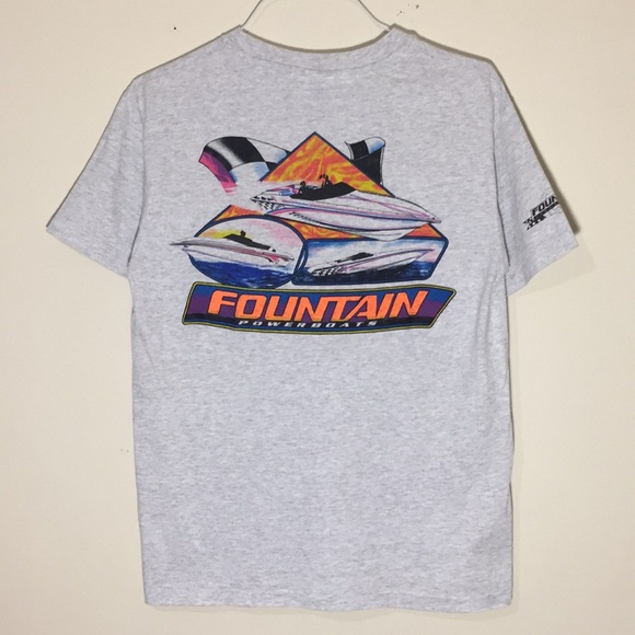 Vintage Other - 🔥Vintage 1990s Fountain Powerboats T-Shirt
